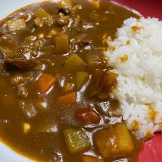 牛肉の薄切りで絶品カレー☆